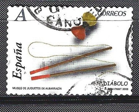 Sp 285 - 2008 - Spanje/Speelgoed, Postzegels en Munten, Postzegels | Europa | Spanje, Verzenden, Gestempeld