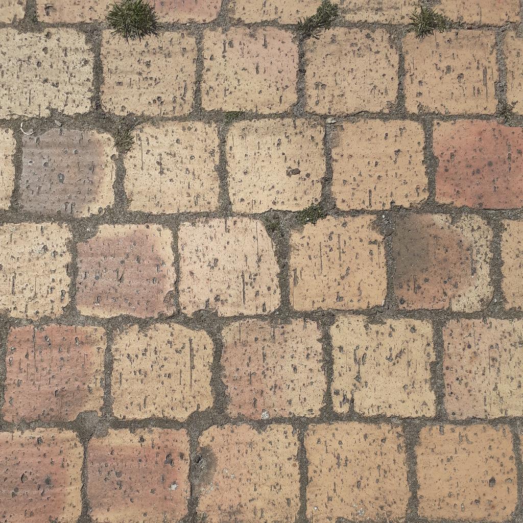 Gebakken vierkante stenen, 12m2, Tuin en Terras, Ophalen, Overige materialen, Gebruikt, Overige typen