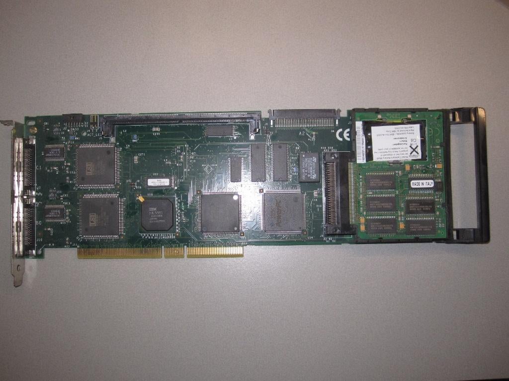 SCSI kaart afkomstig van IBM Server, Intern, SCSI, Server, HDD