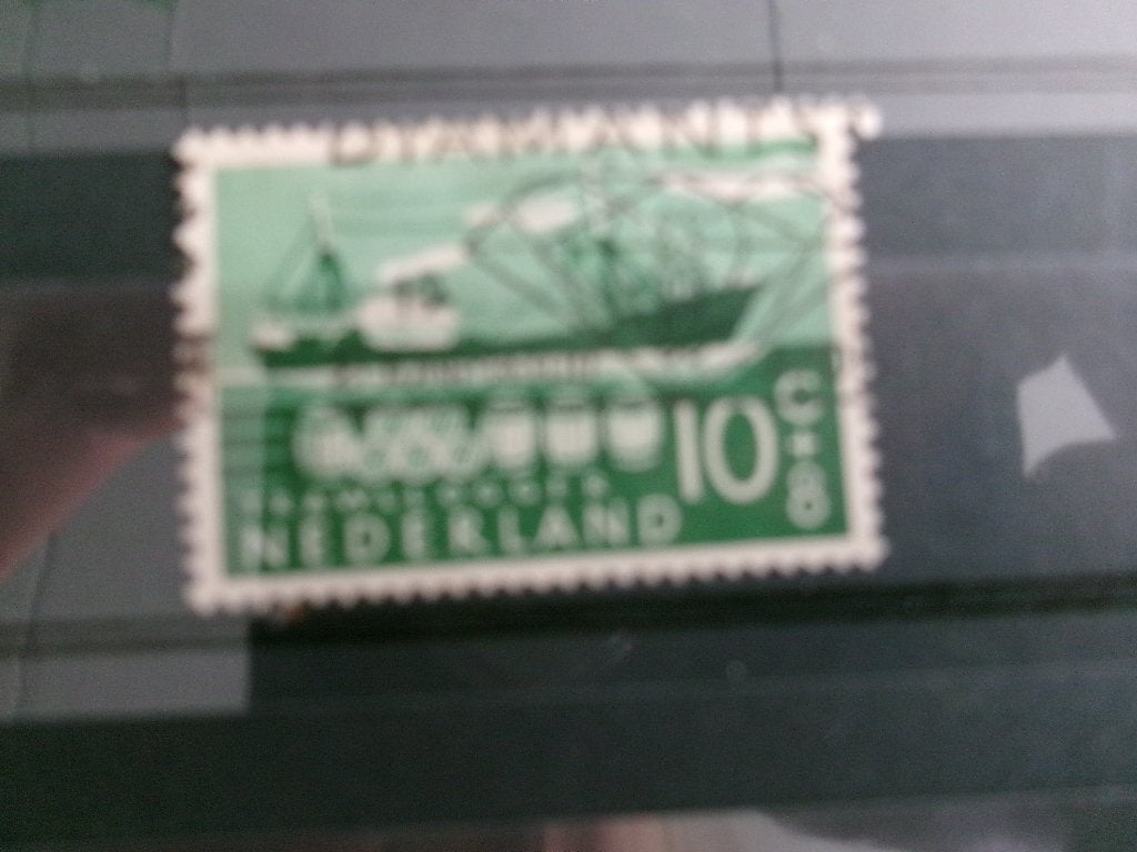 1957 - zomerzegel 10 + 8 ct (111h), Postzegels en Munten, Postzegels | Nederland, Ophalen of Verzenden, Gestempeld