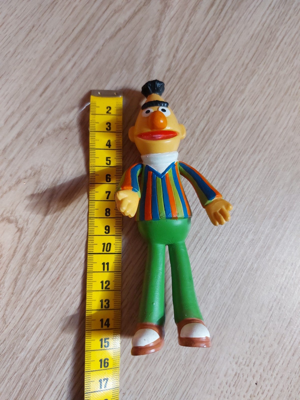 Sesamstraat Bert figuur pop 15 cm, Verzamelen, Poppetjes en Figuurtjes, Ophalen of Verzenden