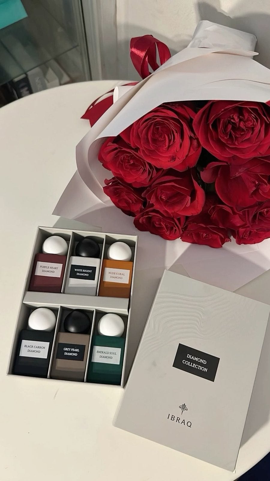 Mini daimond parfum van ibraq, Ophalen of Verzenden, Zo goed als nieuw