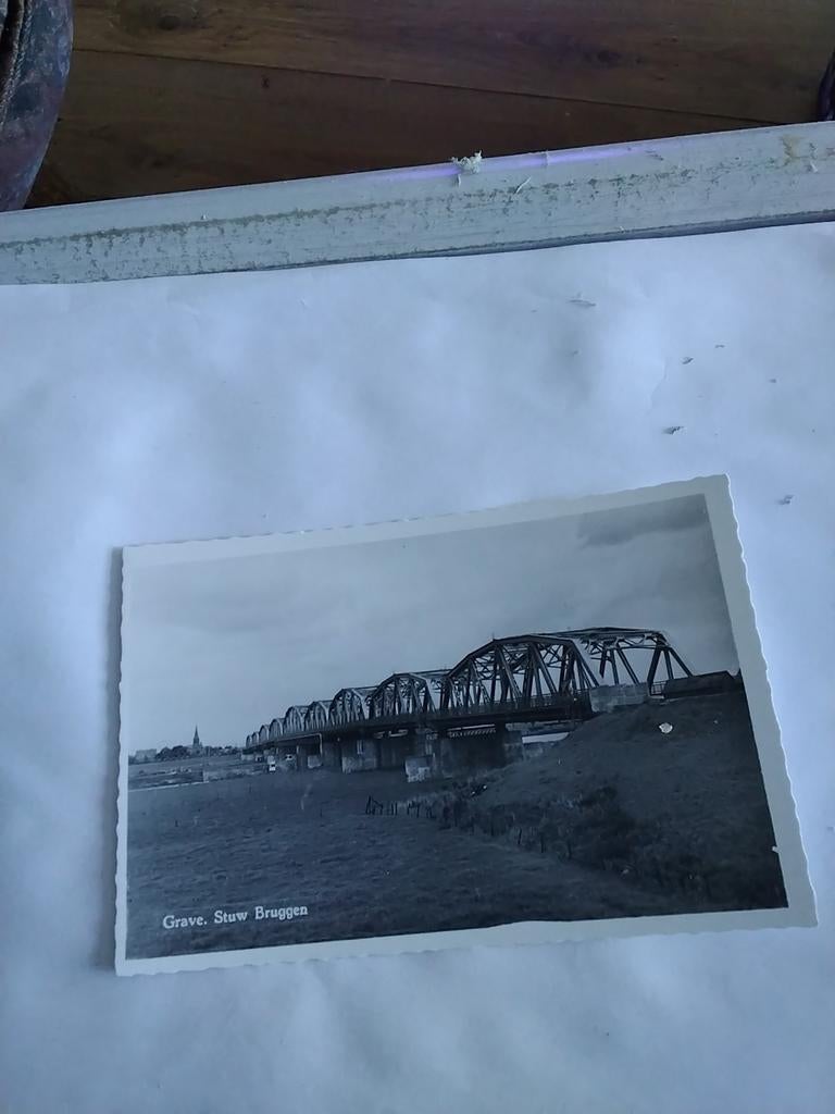 GRAVE. STUW BRUGGEN, Verzamelen, Ophalen of Verzenden, Voor 1920, Zuid-Holland
