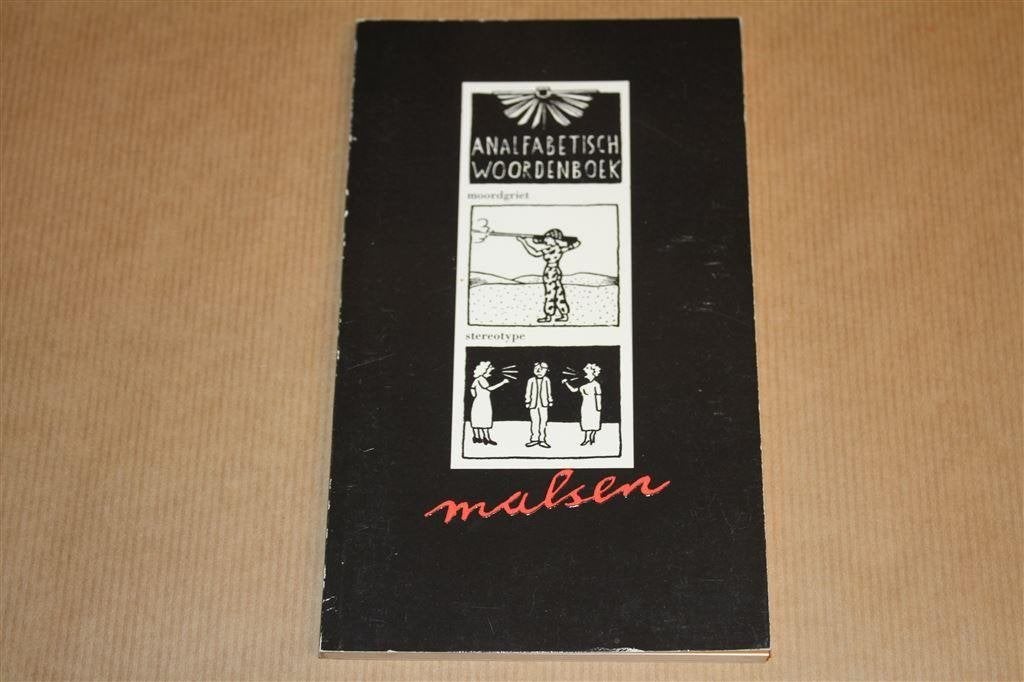 Analfabetisch woordenboek. Willem van Malsen., Eén stripboek, Verzenden, Gelezen