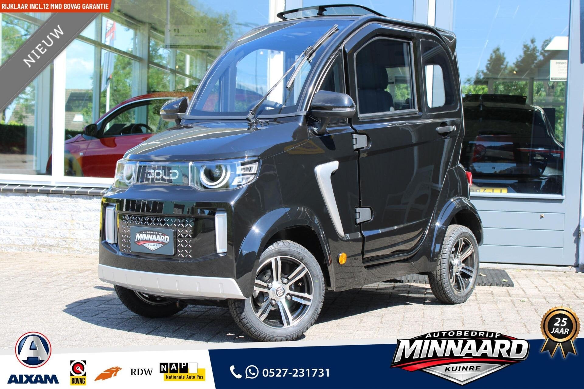 Bold Cura 120 Ah Géén rijbewijs nodig||100% elektrisch|LED, Diversen, Brommobielen en Scootmobielen, Nieuw, Overige merken