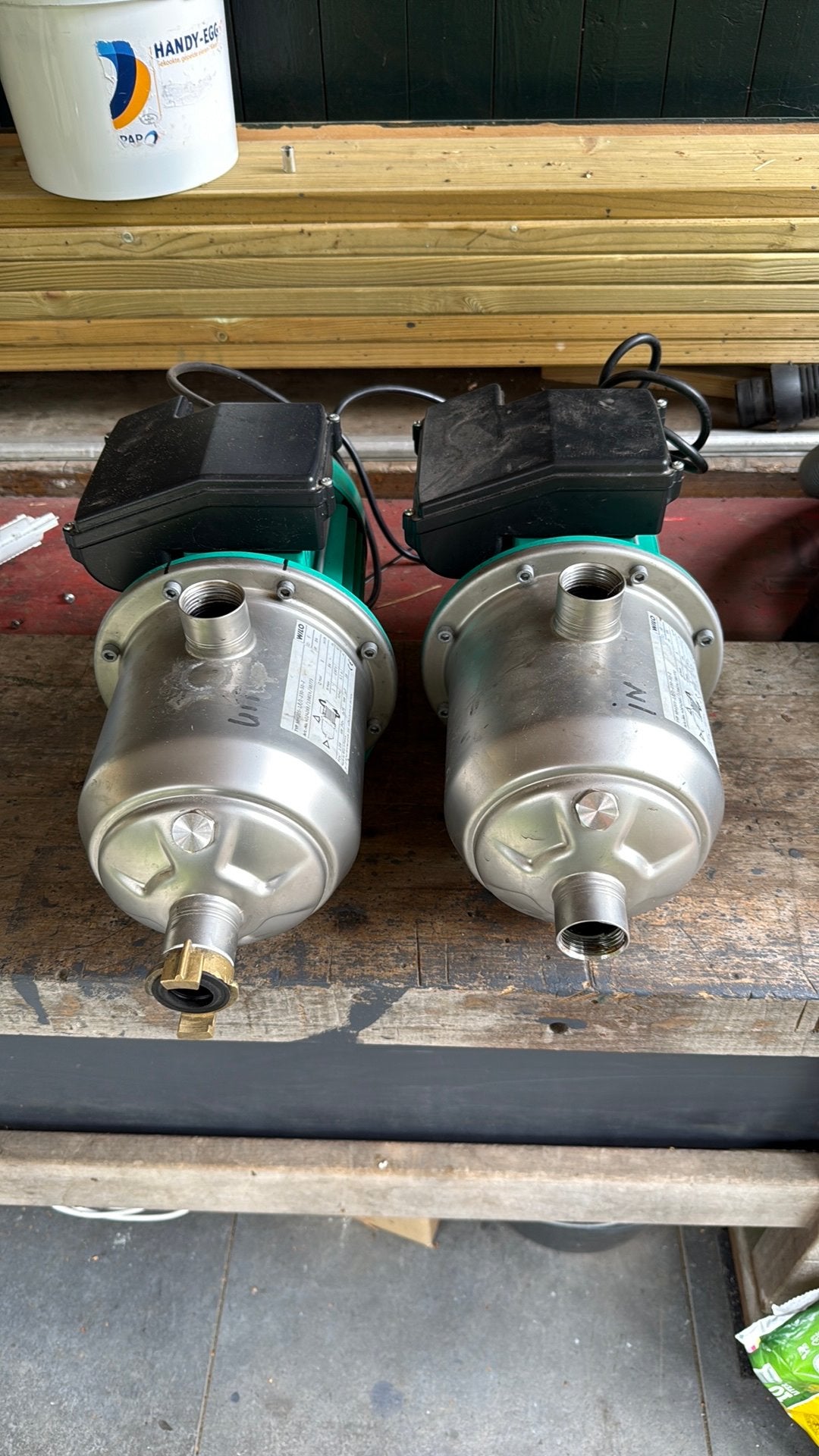 Te koop, Wilo opvoer pomp., Ophalen of Verzenden, Zo goed als nieuw, Elektrisch, Hydrofoorpomp