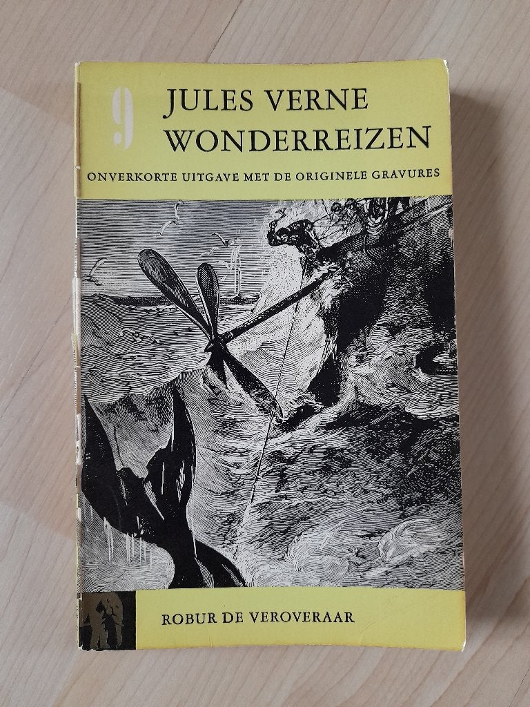 ROBUR DE VEROVERAAR  Jules Verne WONDERREIZEN DEEL 9, Boeken, Ophalen of Verzenden, Gelezen