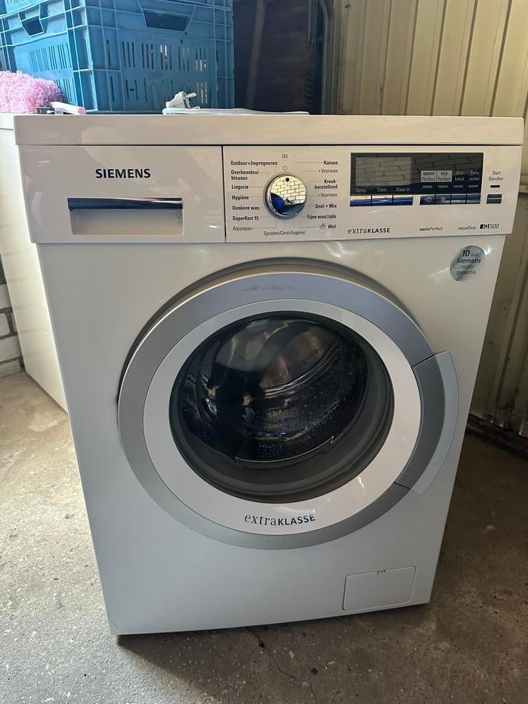 Siemens wasmachine – 1400 toeren – werkt goed – nette staat, Ophalen, Zo goed als nieuw, 85 tot 90 cm, 1200 tot 1600 toeren
