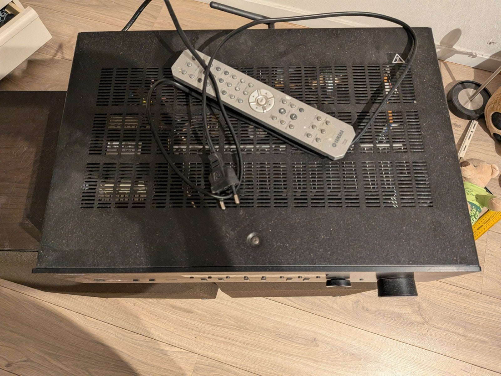 Yamaha R-N402D receiver met Sony speakers, Gebruikt, Losse componenten, Tuner of Radio, Ophalen
