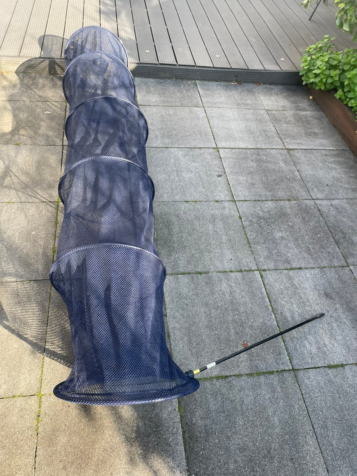 Te koop leefnet 250 cm lang, Ophalen of Verzenden, Zo goed als nieuw, Net of Fuik