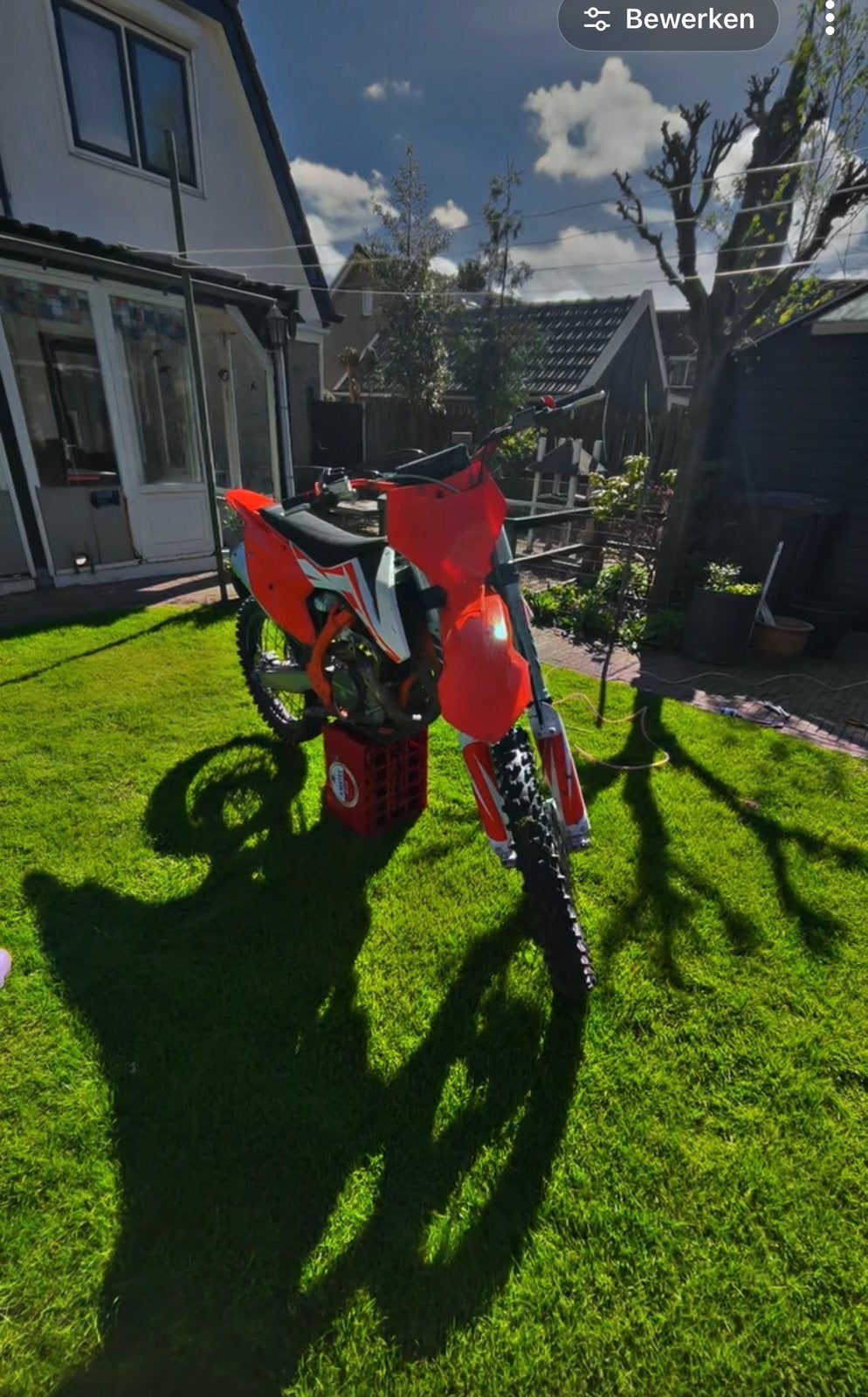 KTM SX-F 450cc 28 uur, Zo goed als nieuw, 5 versnellingen, Ophalen, 450 cc