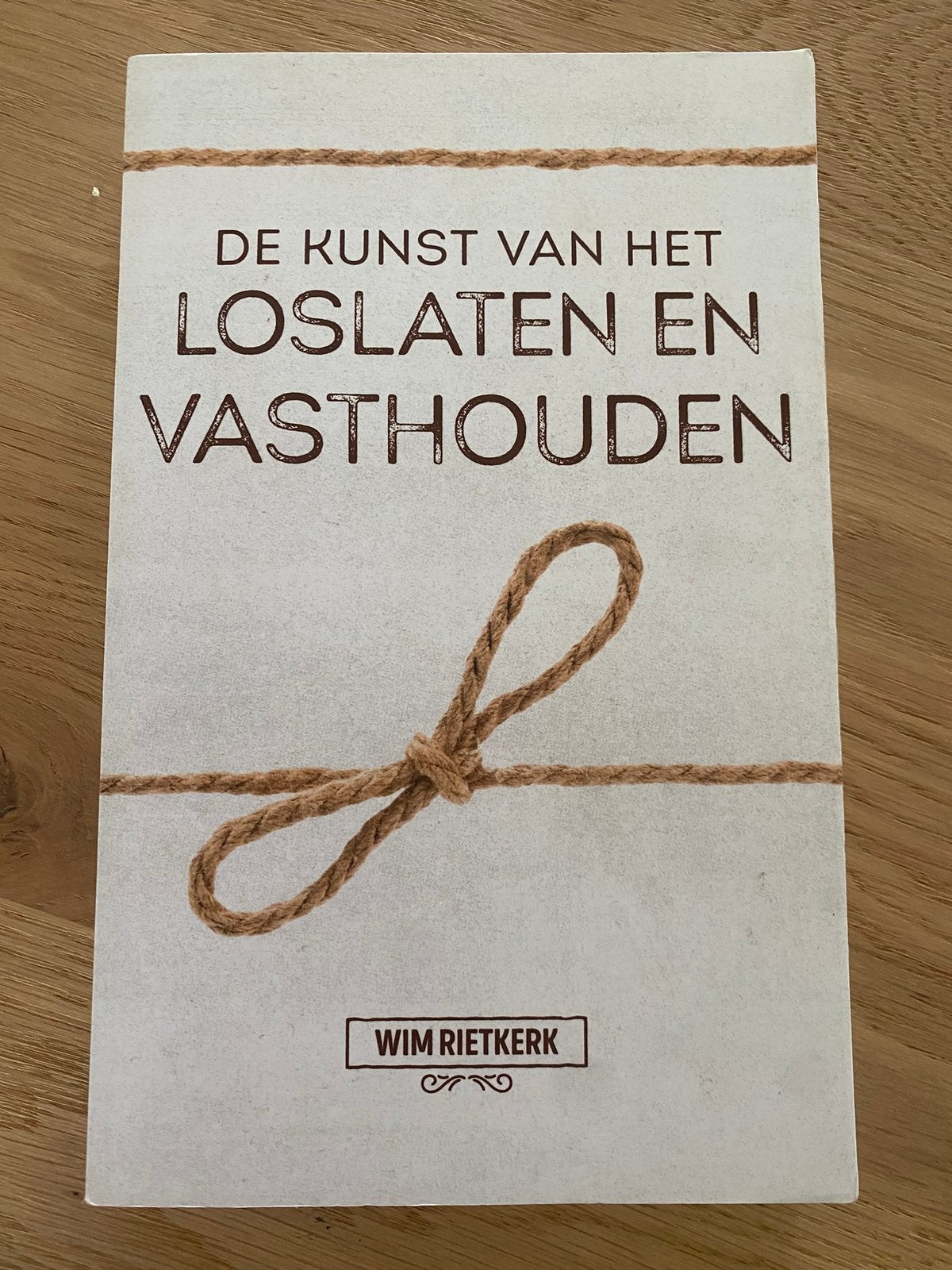 De kunst van het Loslaten en vasthouden, Boeken, Ophalen of Verzenden, Zo goed als nieuw