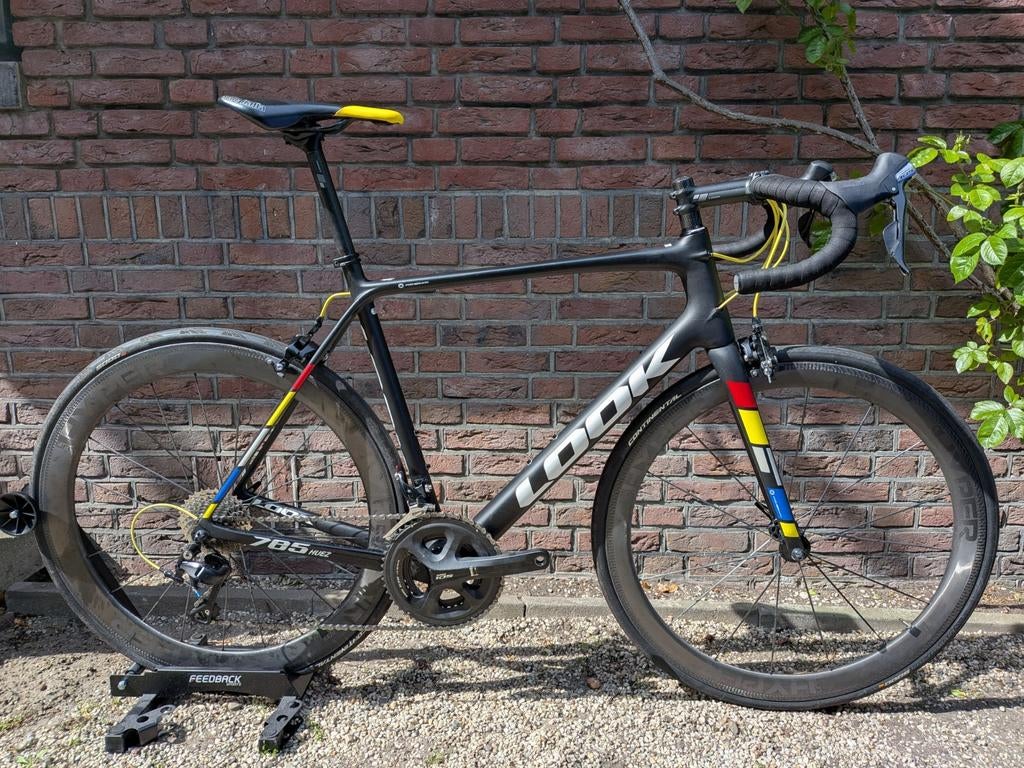 Look 785 + Winspace hyper 23se, Fietsen en Brommers, Fietsen | Racefietsen, 28 inch, Gebruikt, Carbon, Velgrem