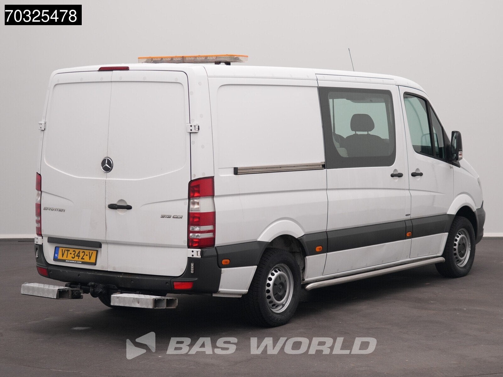 Mercedes Sprinter 313 CDI Automaat Euro6 L2H1 Trekhaak Airco, Auto's, Bestelauto's, Automaat, Euro 5, Stof, Gebruikt