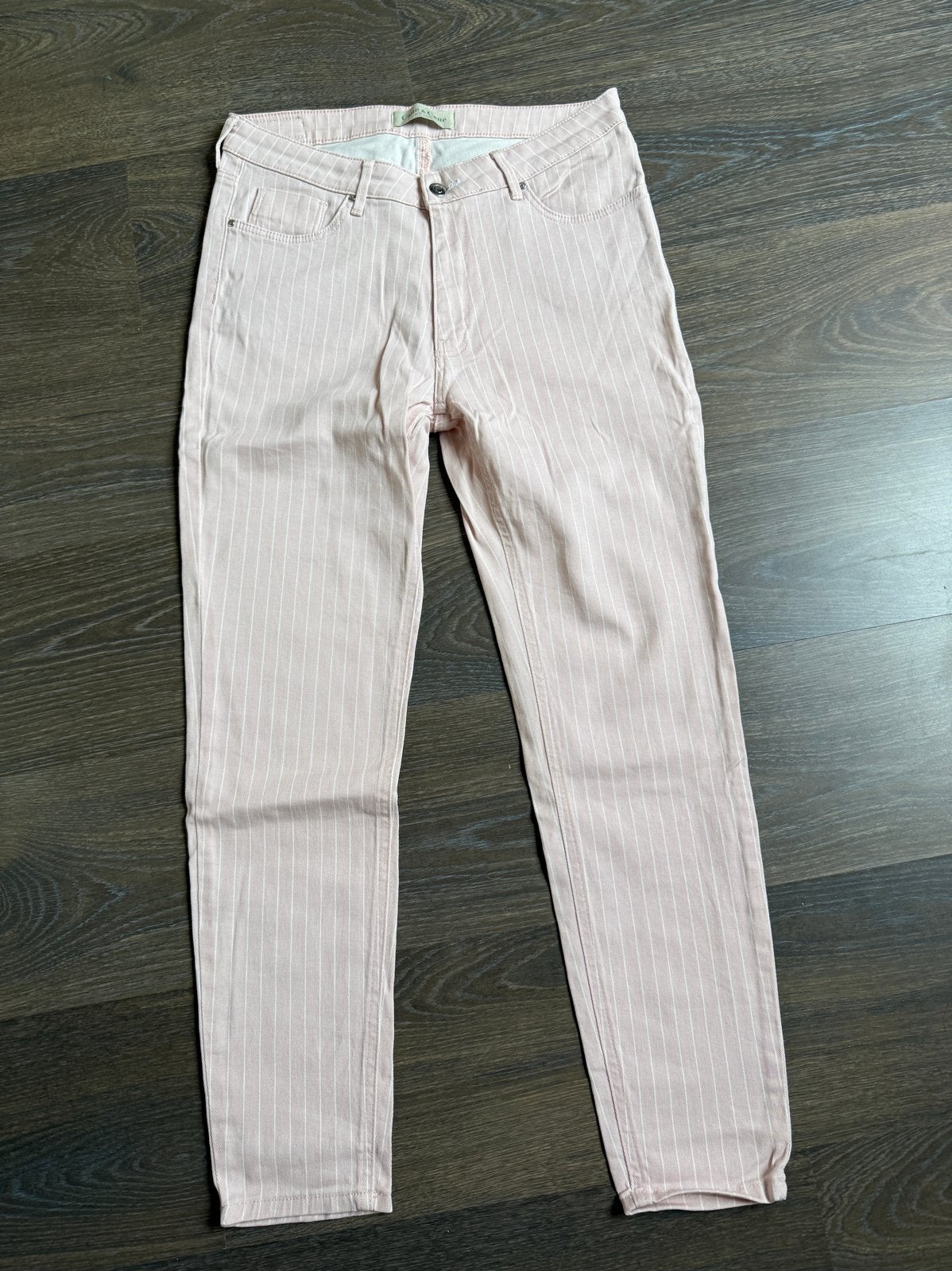 Roze gestreepte jeans van Cane & Cane, maat W31/L30, Kleding | Dames, Maat 38/40 (M), Ophalen of Verzenden, Zo goed als nieuw