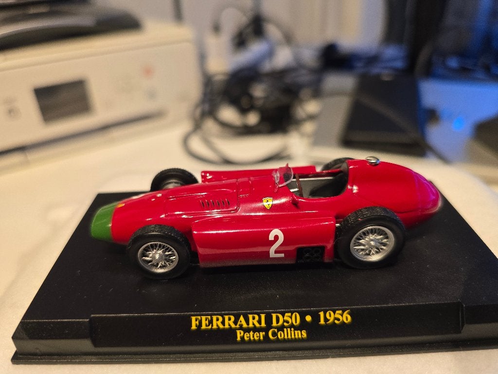 Ferrari D50 1956 1/43, Ophalen of Verzenden, Gebruikt, Auto, Overige merken