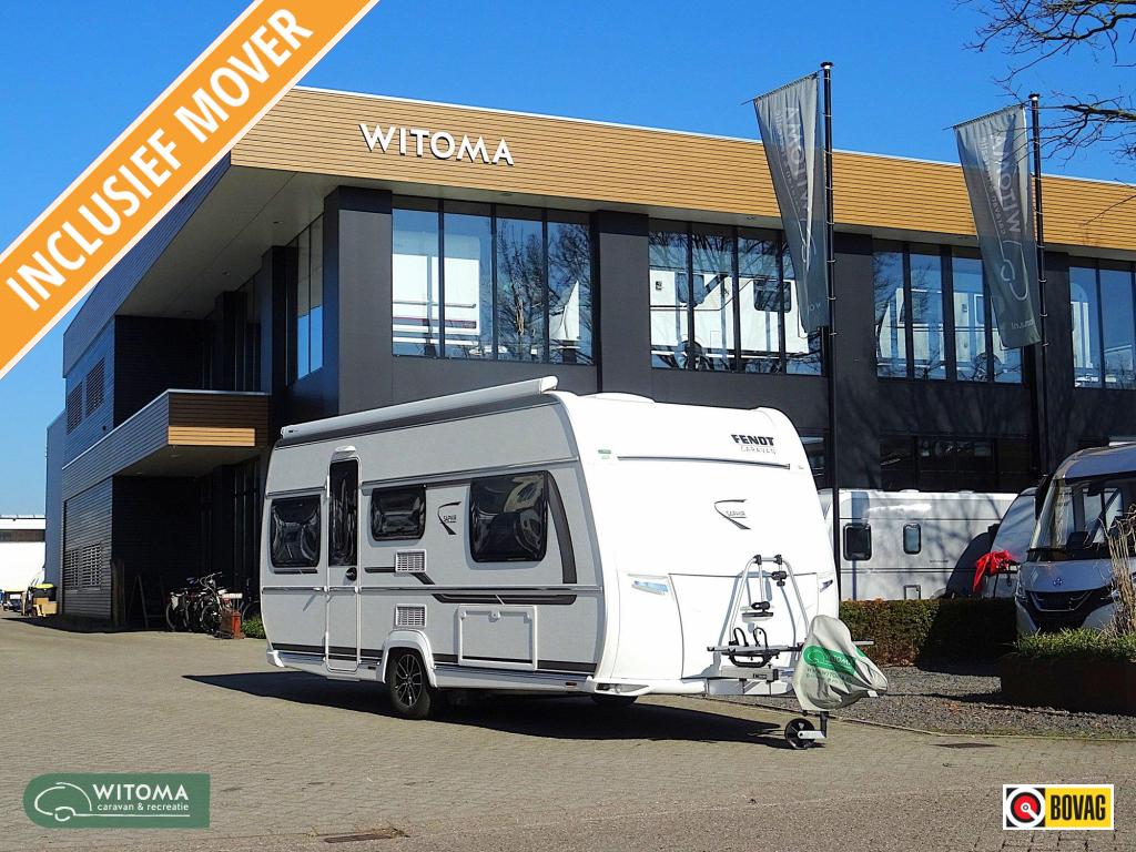 Fendt Saphir 465 TG Mover, luifel, fietsenrek, Caravans en Kamperen, Rondzit, Bedrijf, Schokbreker, Overige typen