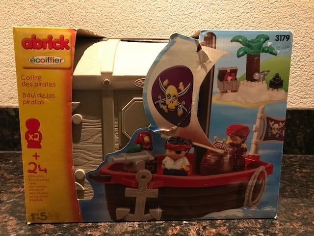 speelkoffer met piratenpopjes, Kinderen en Baby's, Speelgoed | Overig, Ophalen of Verzenden, Nieuw, Jongen of Meisje