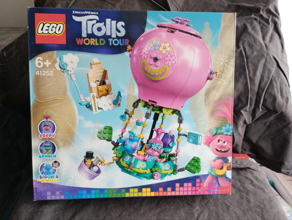 LEGO Trolls World Tour Het heteluchtballonavontuur van Poppy, Overige thema's, Lego, Ophalen of Verzenden, Zo goed als nieuw