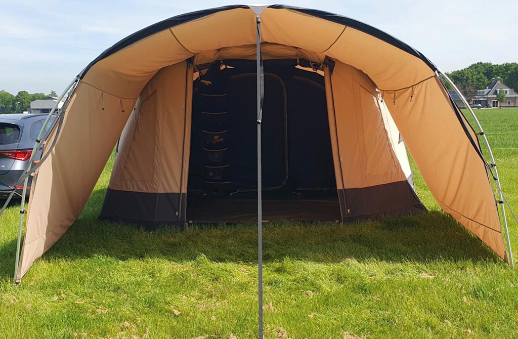 Bardani Airwave 410 deluxe TC Opblaastent - 5 personen, Caravans en Kamperen, Ophalen, Gebruikt, Tot en met 5