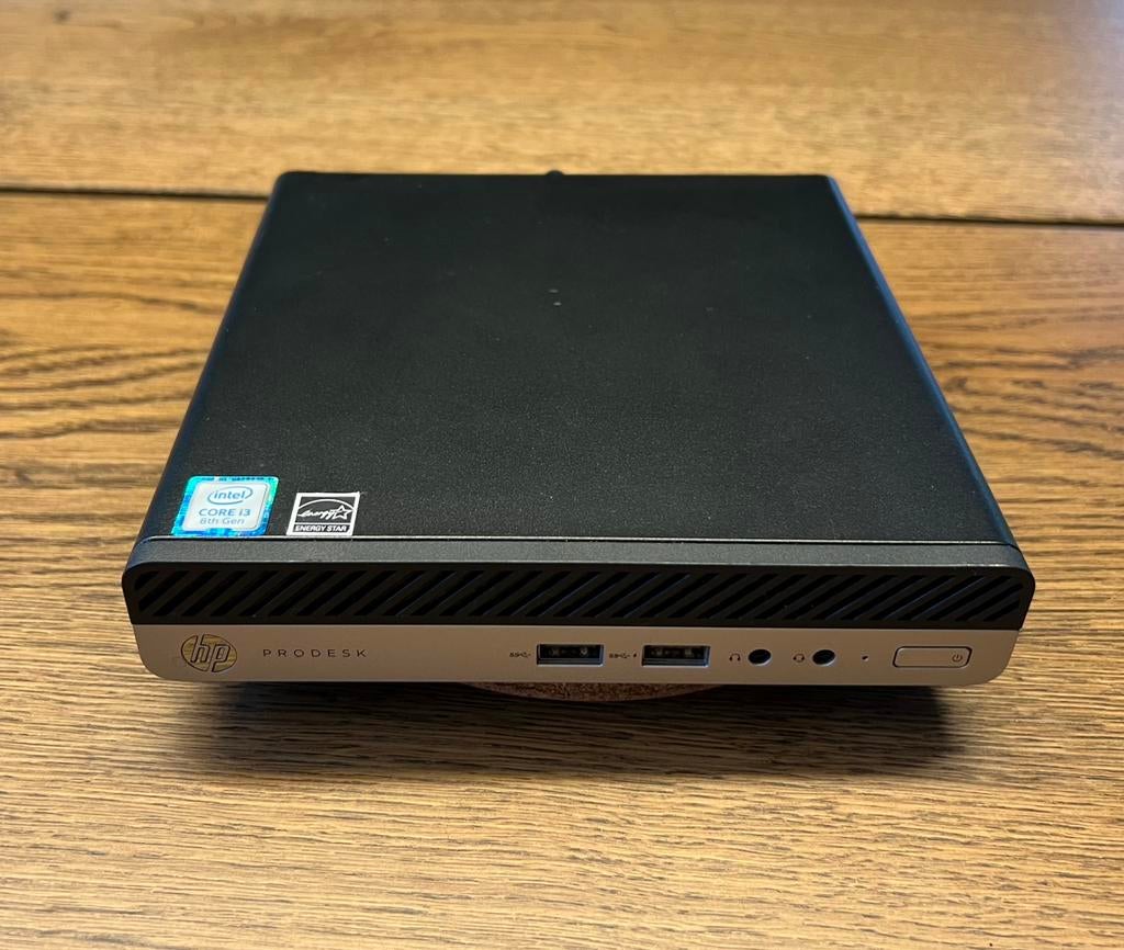 HP Prodesk 400 G4 8100T + 8GB RAM + 256GB NVMe SSD, Computers en Software, Desktop Pc's, 8 GB, Ophalen of Verzenden, Zo goed als nieuw