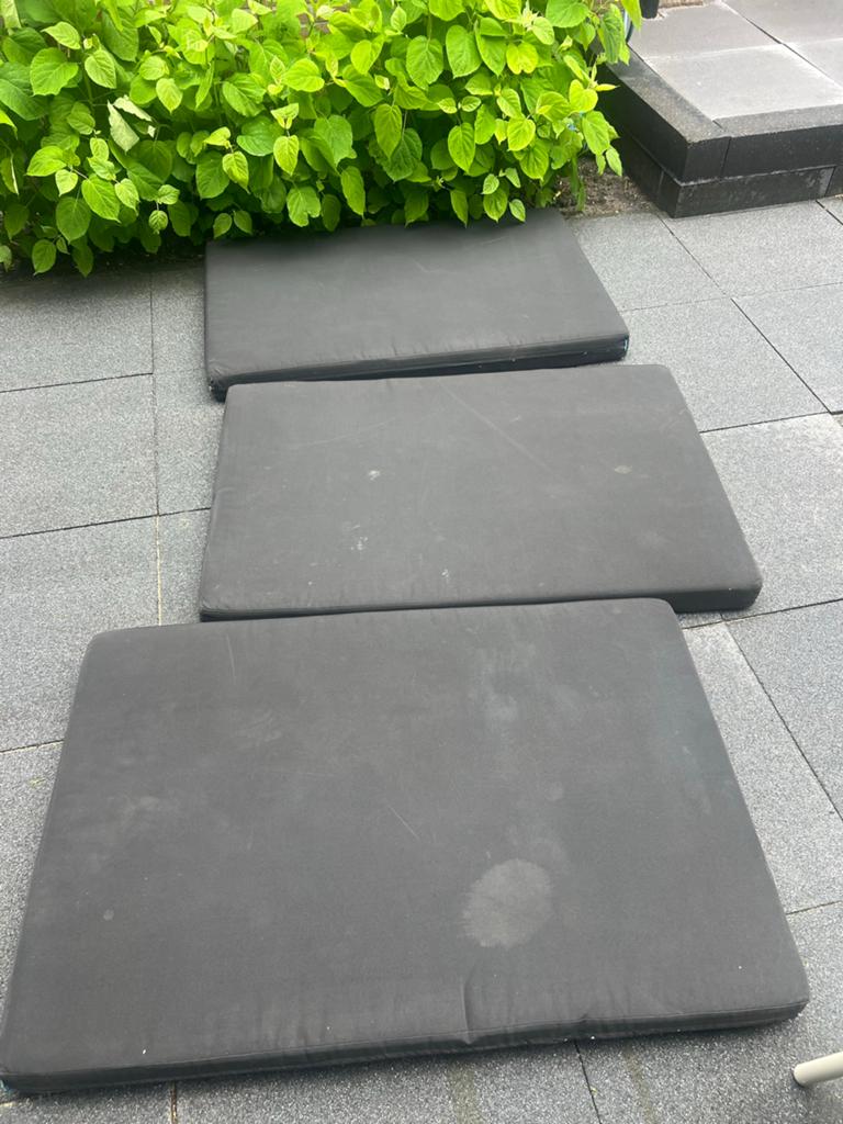 Pallet kussens voor palletbank, Tuin en Terras, Tuinmeubel-accessoires, Ophalen, Gebruikt