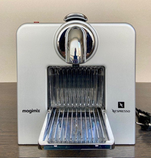 Le Cube - Nespresso koffiezetapparaat, Ophalen, Zwart, Metaal, Overige merken