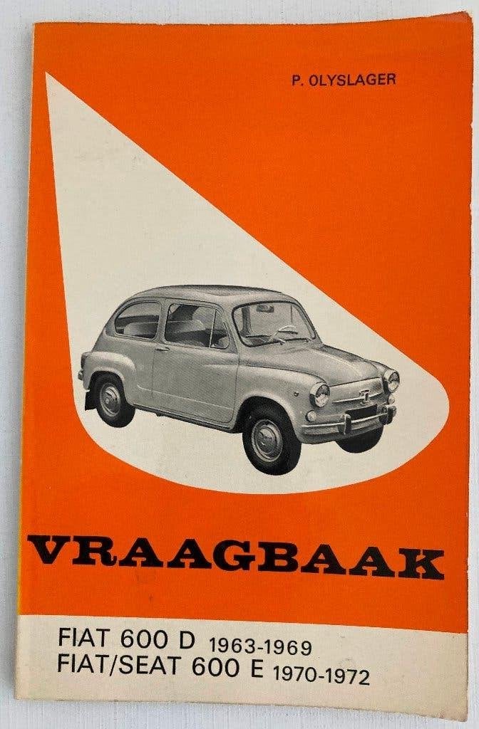 Olyslager - Vraagbaak Fiat 600 D, Fiat/Seat 600 E, Verzenden
