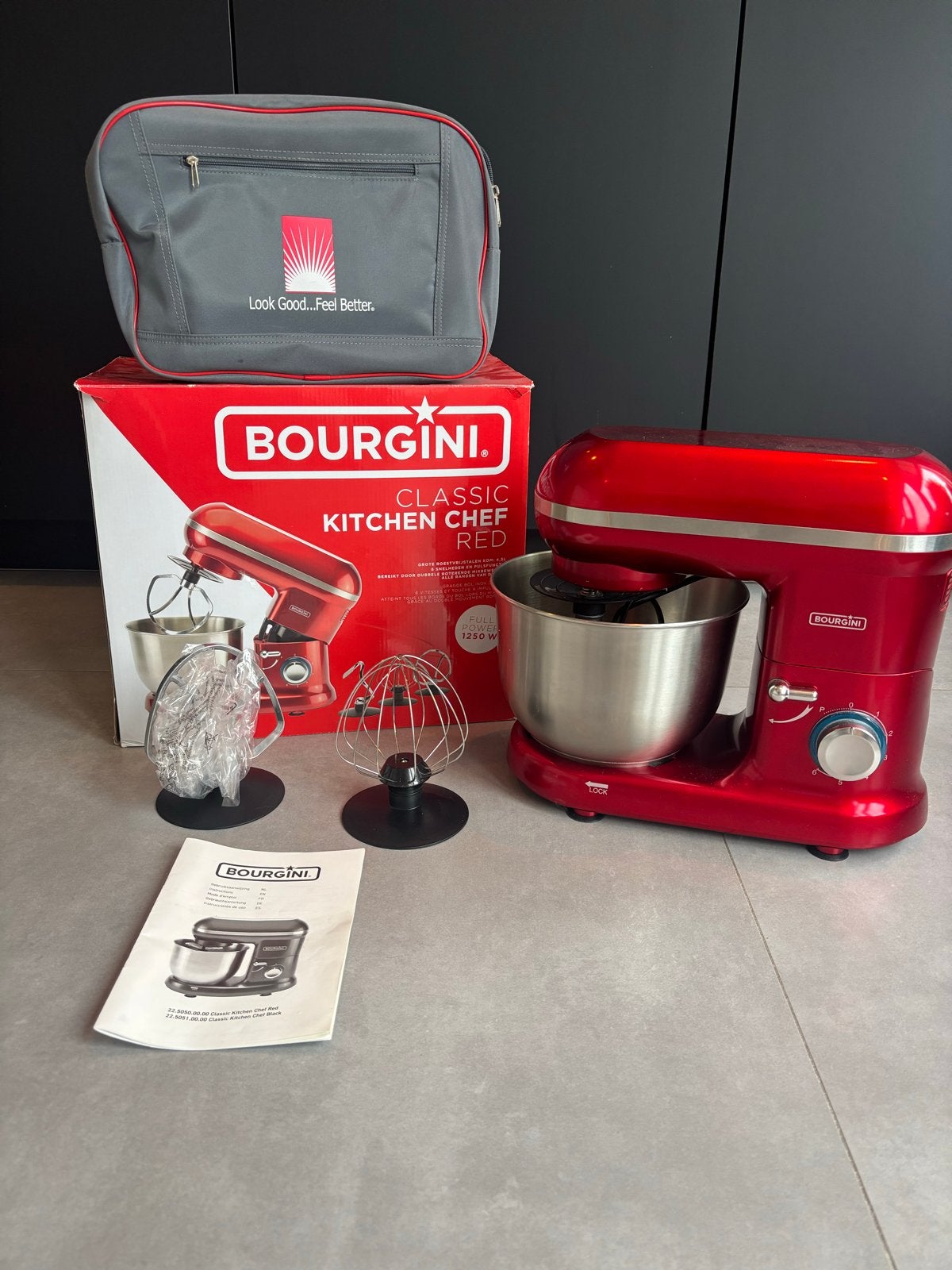 Bourgini Classic Kitchen Chef Red - Zo goed als nieuw, Ophalen of Verzenden, Zo goed als nieuw