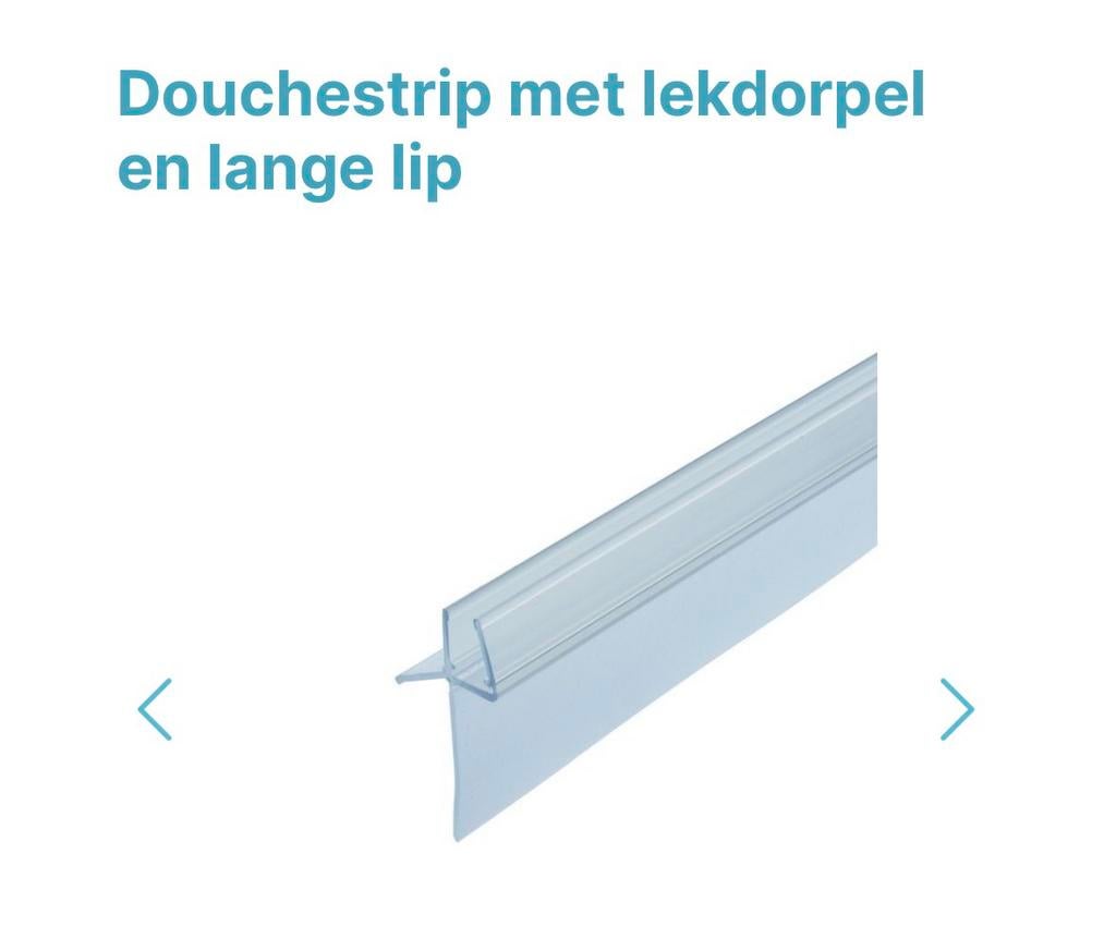 Douche lek strip, Ophalen of Verzenden, Nieuw