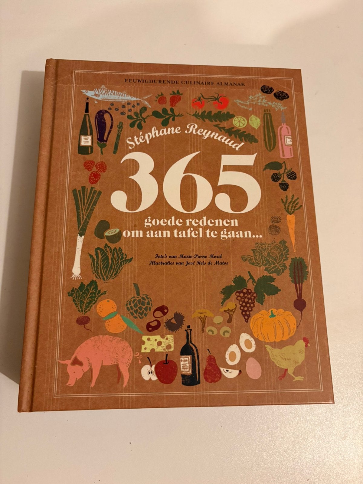 365 Goede Redenen om aan Tafel te Gaan - Kookboek, Ophalen of Verzenden, Zo goed als nieuw, Europa, Voorgerechten en Soepen