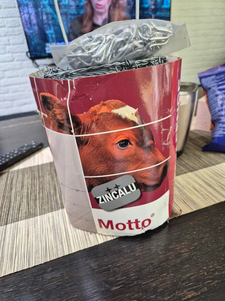 Motto Zincalu Prikkeldraad Betafence - Nieuw in verpakking, Ophalen of Verzenden, Nieuw, 20 meter of meer