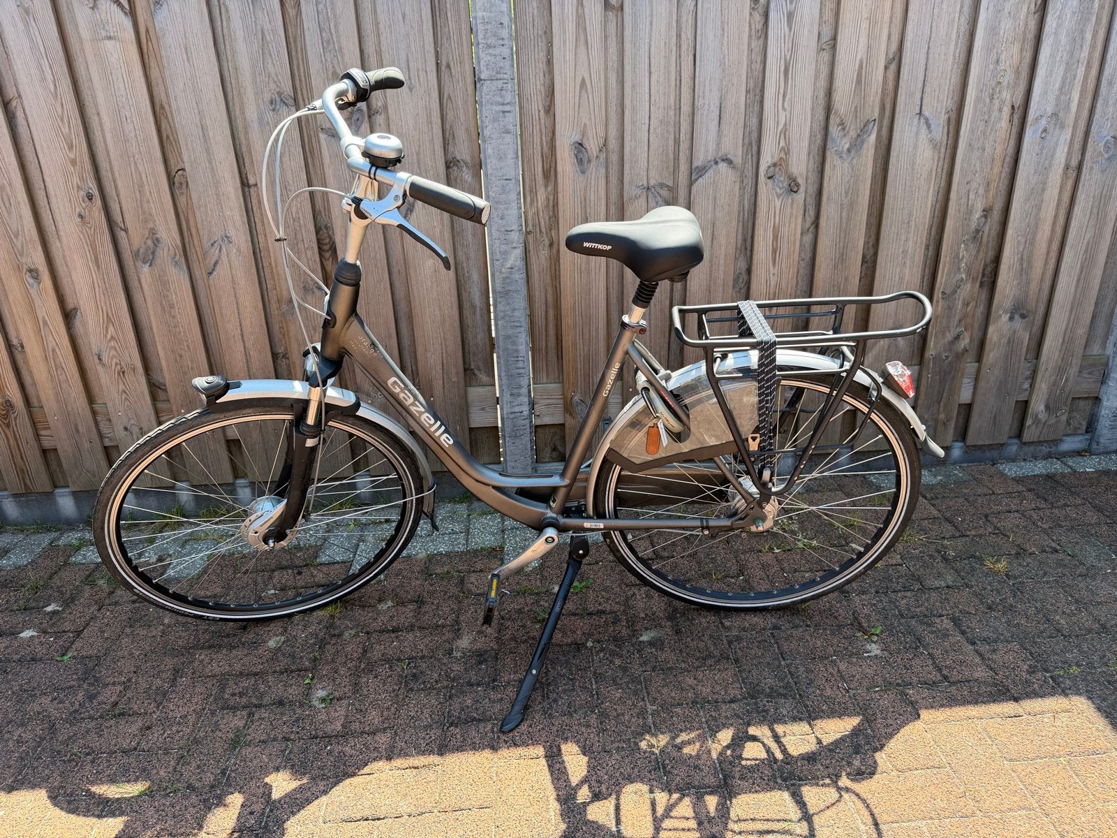 Gazelle Orange C7 Plus Damesfiets, Ophalen, Gebruikt, Velgrem, Versnellingen