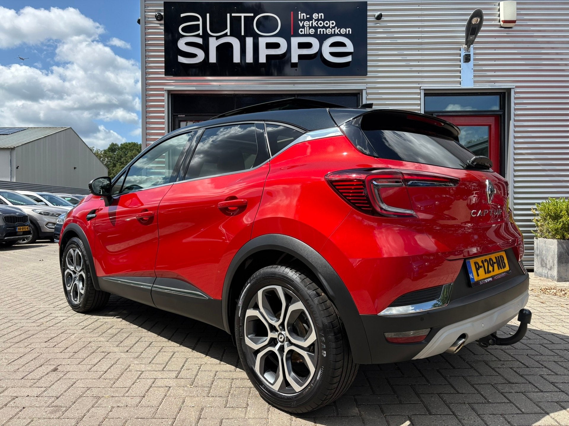 Renault Captur 1.0 TCe 90 Intens -OPEN DAK-STOEL + STUURVERW, Auto's, Voorwielaandrijving, Gebruikt, Automatische klimaatregeling