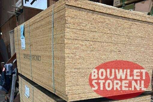 OSB 22 mm platen | plaatmateriaal wandbekleding plaat OSB-3, Niet ingevuld, 20 tot 50 mm, Niet ingevuld, Nieuw
