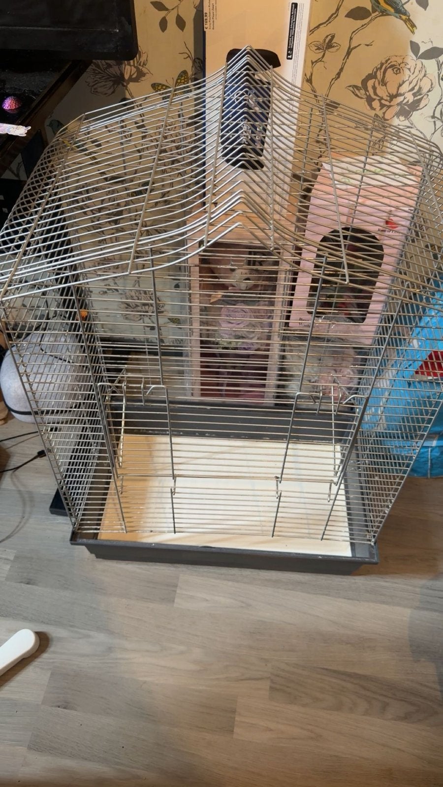 Vogelkooi, Ophalen of Verzenden, Zo goed als nieuw, Metaal, Vogelkooi