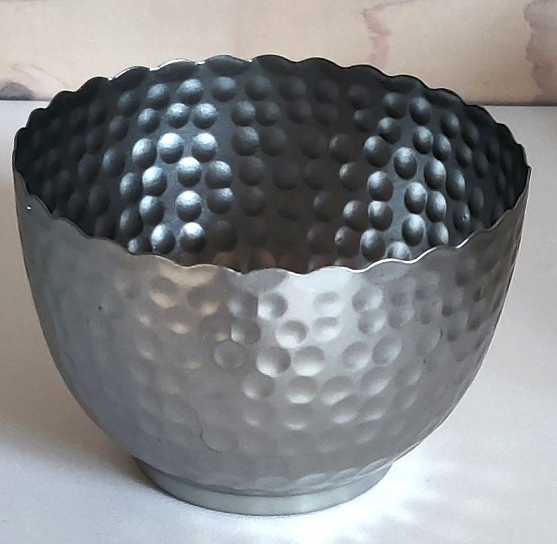 Metalen bloempot Nieuw, Rond, Nieuw, Ophalen of Verzenden, Metaal