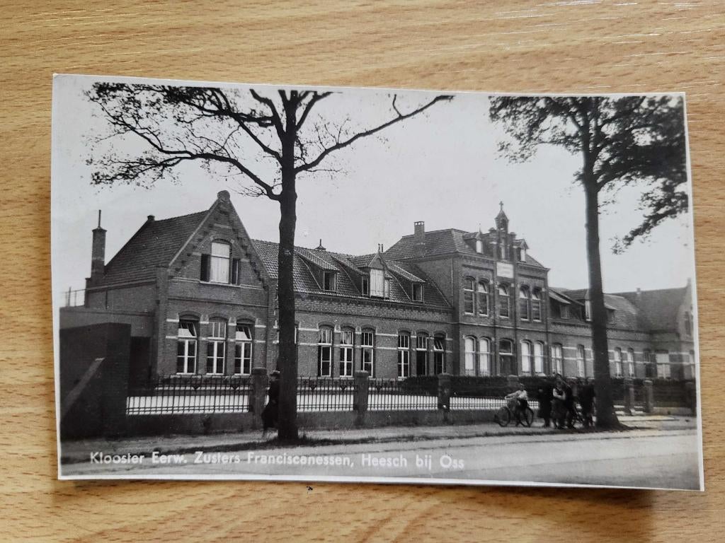 ansicht HEESCH Klooster Franciscanessen FOTOKAART, Verzamelen, Ophalen of Verzenden, Voor 1920, Noord-Brabant