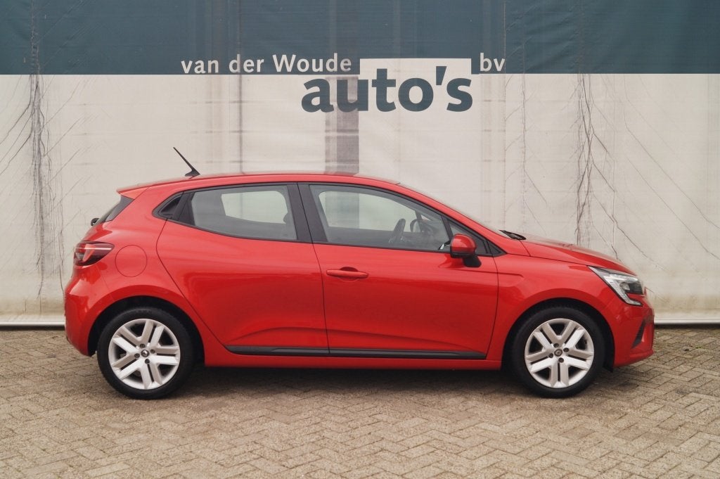Renault Clio 1.0 TCe Zen Pack -NAVI-LED-AIRCO-PDC-CRUISE-, Dealer onderhouden, Stof, Gebruikt, Euro 6
