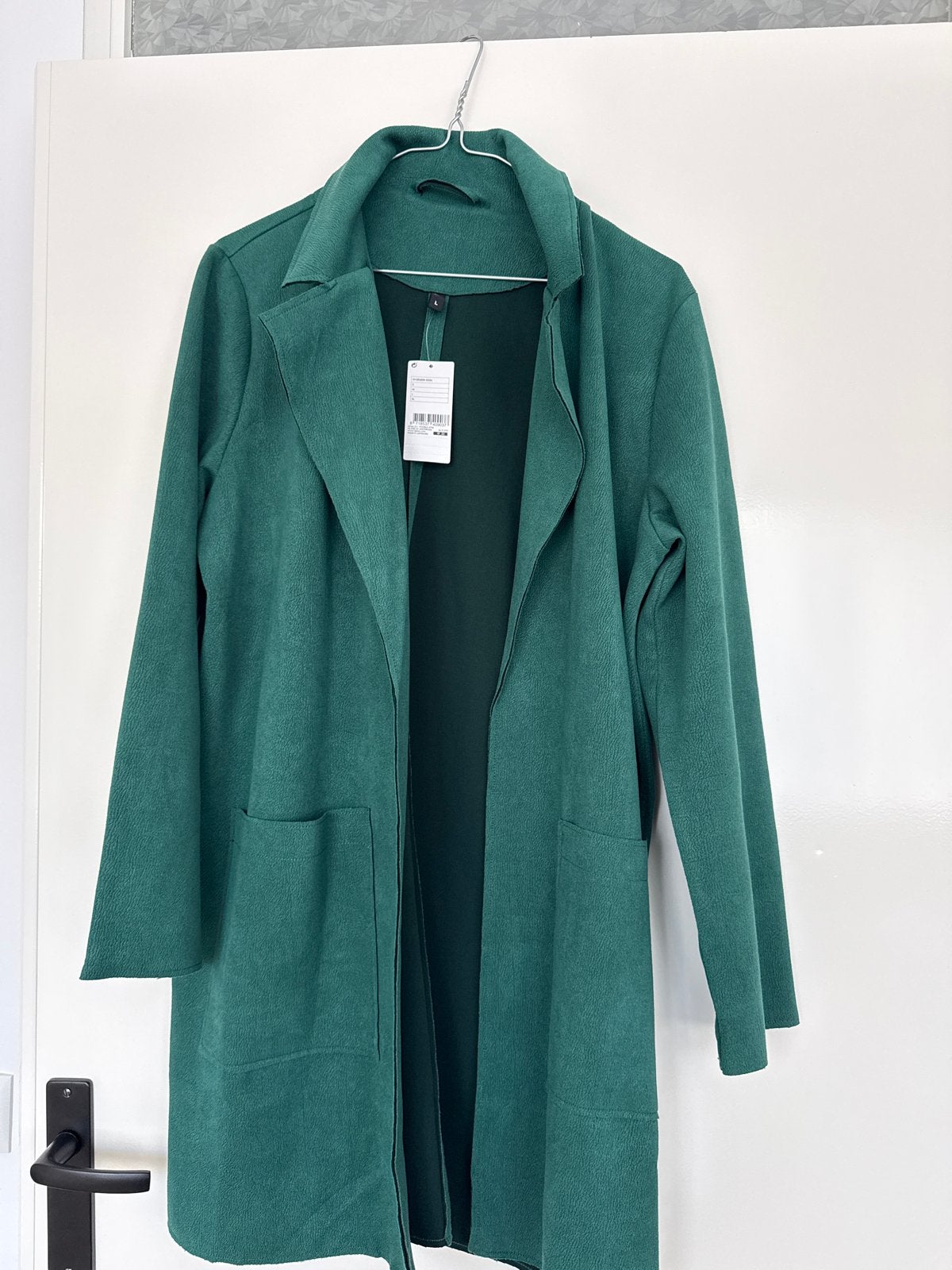 Hema Groene Lange Jas Maat L, Ophalen of Verzenden, Nieuw, Maat 42/44 (L), Groen