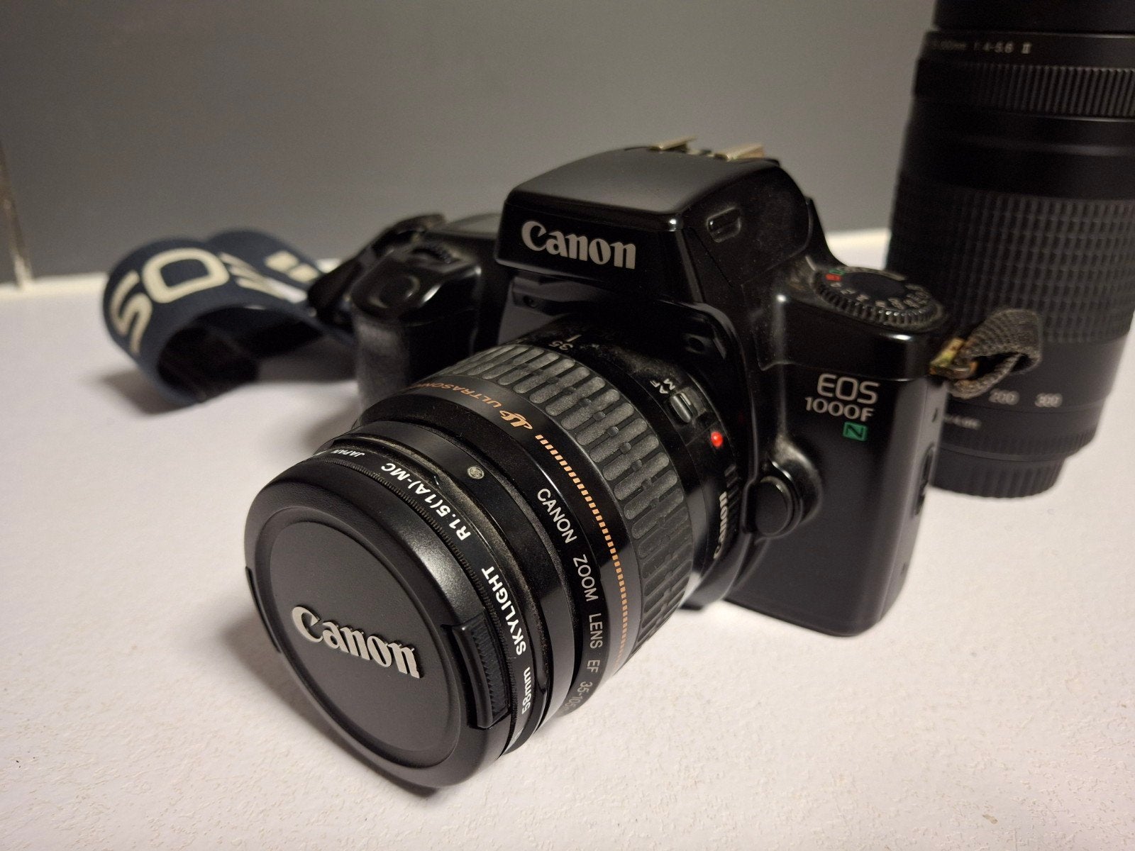 Canon Spiegelreflex Fotocamera met extra lens en flitser, Ophalen of Verzenden, Gebruikt, Spiegelreflex, Canon