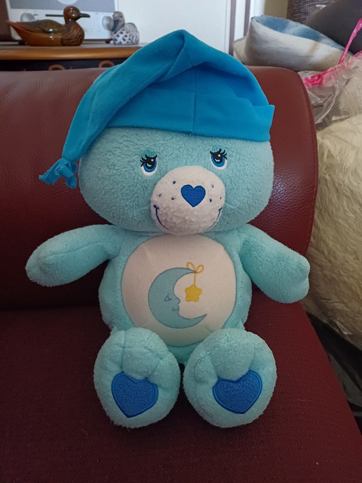 Troetel beer care bear met licht en geluid 32 cm, Verzamelen, Ophalen, Gebruikt, Overige merken