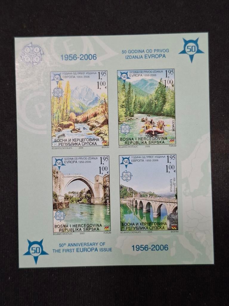 Bosnië en Herzegovina Servische post, Ophalen of Verzenden, Overige landen, Postfris