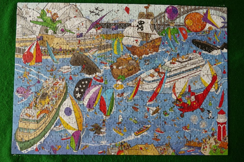 That's Life Sydney Legpuzzel, Ophalen of Verzenden, 500 t/m 1500 stukjes, Zo goed als nieuw, Legpuzzel