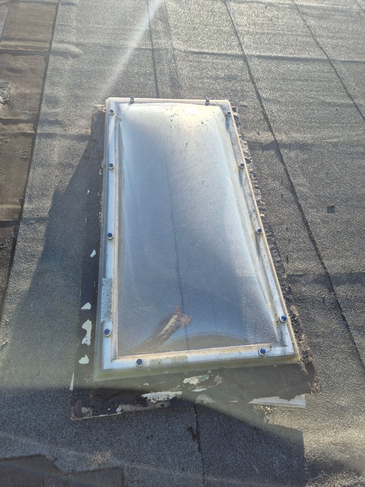 lichtkoepel  90x200, Doe-het-zelf en Verbouw, Kunststof, Gebruikt, Zwart, Overige typen