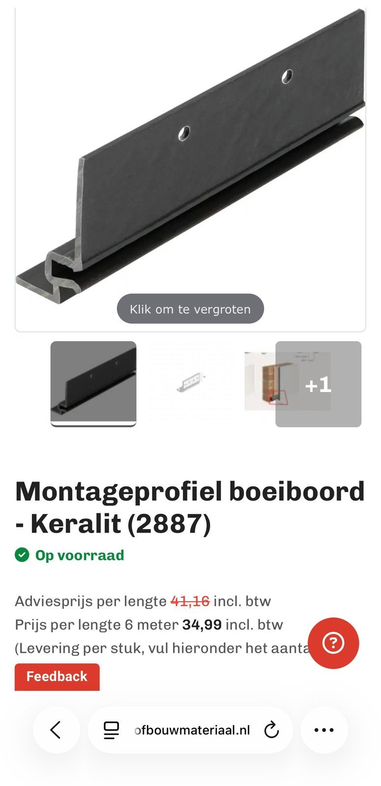 Keralit reststukken Staalblauw, Ophalen, Nieuw