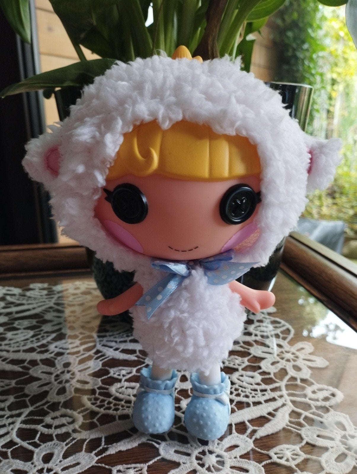 Lalaloopsy pop in schaapskostuum, Kinderen en Baby's, Speelgoed | Poppen, Verzenden, Zo goed als nieuw, Overige typen