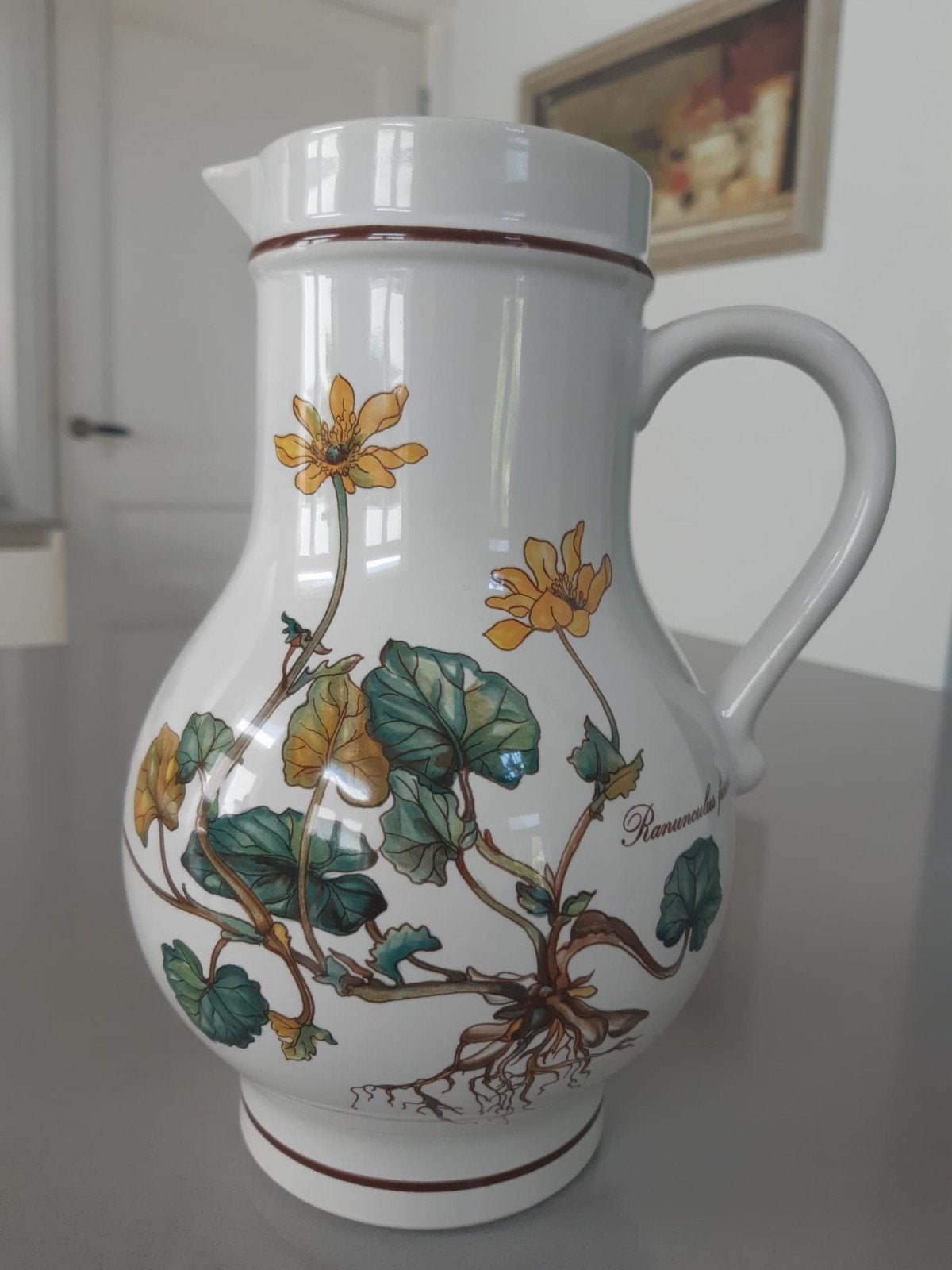 Kan, waterkan, vaas Villeroy en Boch Botanica, Overige typen, Ophalen of Verzenden, Zo goed als nieuw, Overige stijlen