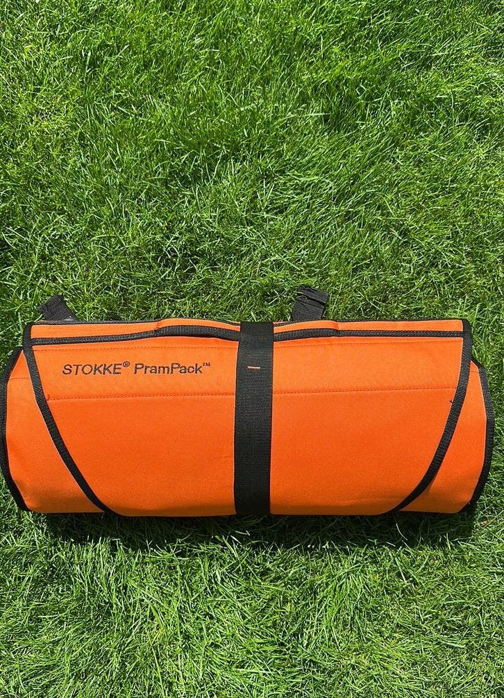 Stokke PramPack Oranje reistas, Ophalen, Zo goed als nieuw