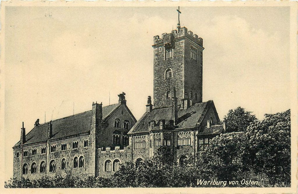 701-408-035 Eisenach Wartburg, Verzamelen, Verzenden, Voor 1920, Duitsland